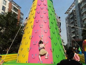 杭州充氣攀巖 兒童手搖船出租助陣商業(yè)活動(dòng)